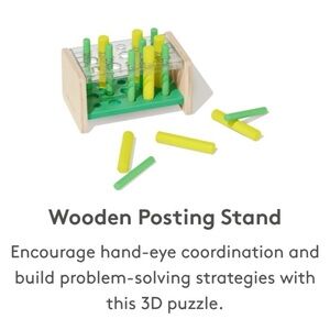 Lovevery Wooden Posting Stand